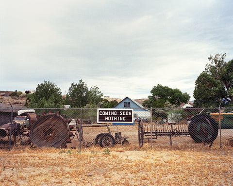 Coming Soon Nothing, Nevada, 2002, Jane Hilton